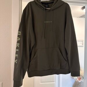 Oakley Men's Olive Green Hoodie
